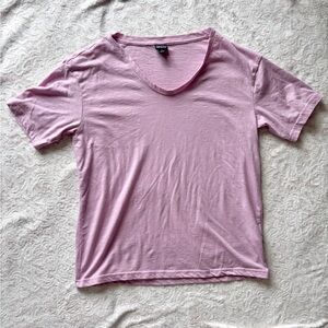 Patagonia Pink/Lavender Short Sleeve Cotton Tee